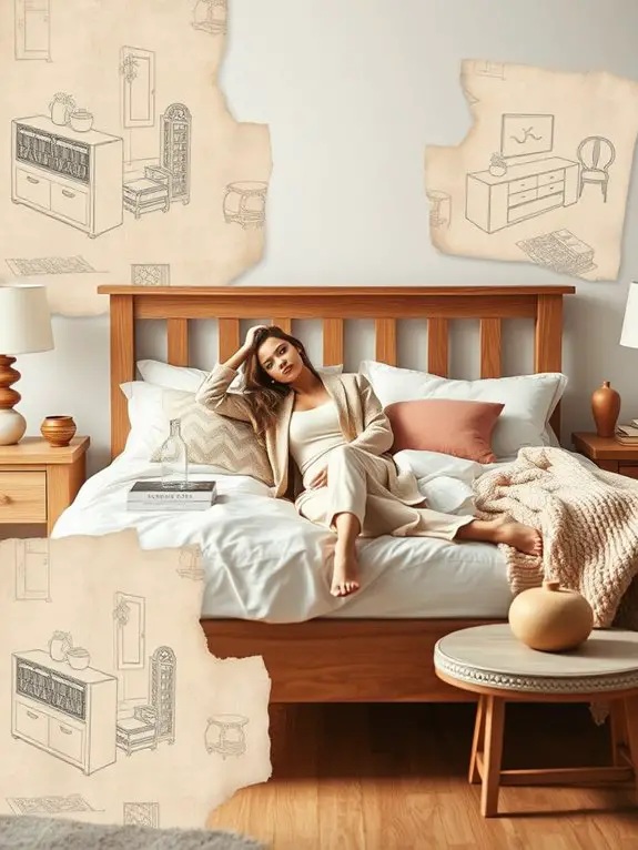 7 Natural Oak Wood Bed Frames for Traditional Decor 2 timeless oak bed design