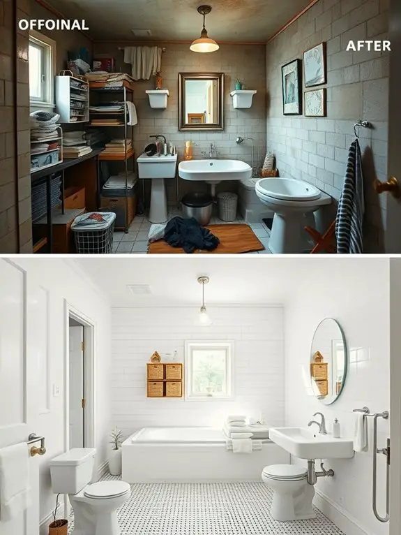 Designing a Serene Bathroom for Relaxation 7 transformative space makeover showcase