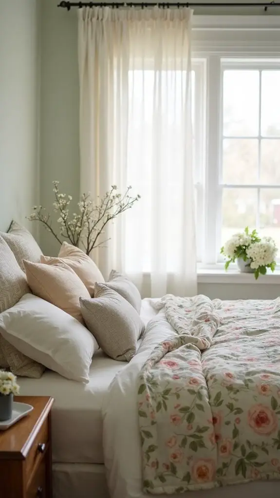 15 Dreamy Hamptons-Inspired Bedroom Collections Worth Coveting 10 vibrant floral bedding designs
