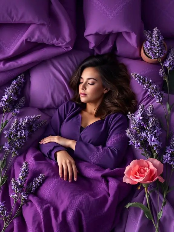 Top 7 Calming Color Schemes for Sleep Sanctuary 4 vibrant shade of purple