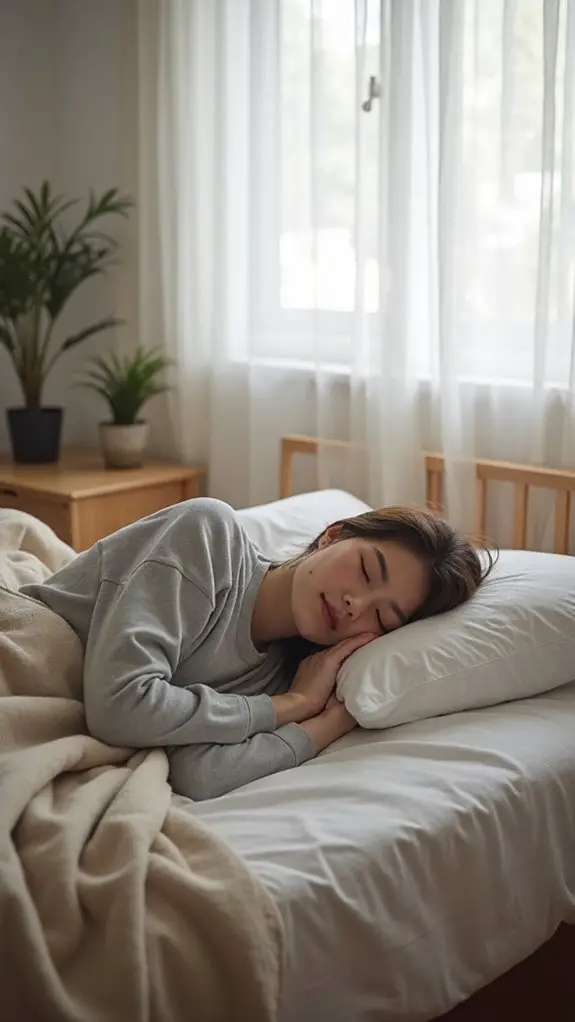 3 Best Muji-Inspired Bedroom Looks for Night Peace 5 weighted blanket for relaxation