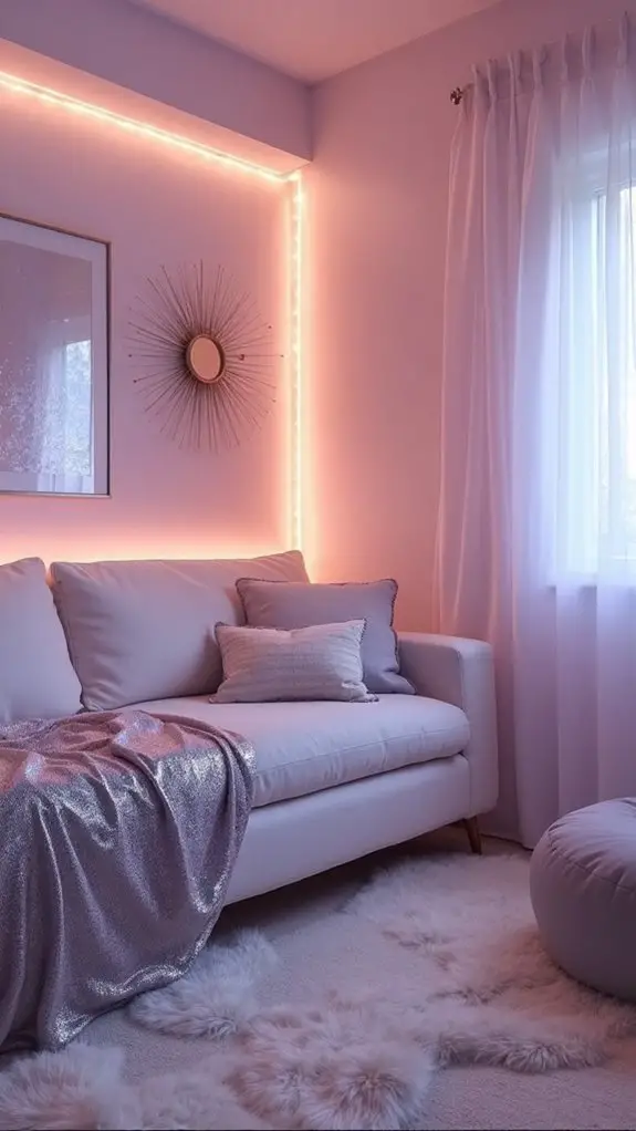Why Cosmic Shimmer Sets Are Ruling Bedrooms 3 y2k inspired modern bedroom design